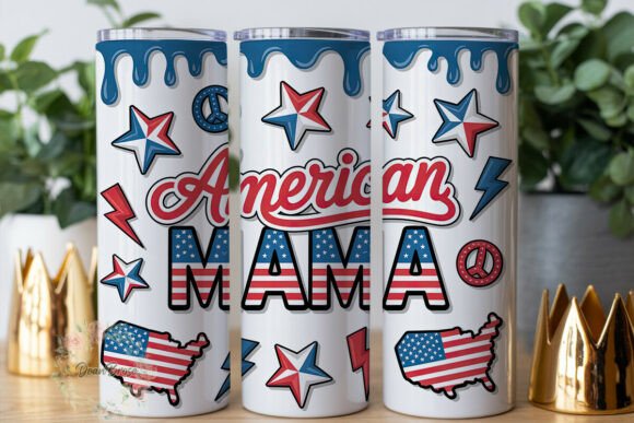 American Mama Flag 20oz Tumbler Design Review
