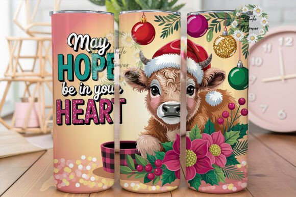 Cute Christmas Calf Tumbler Wrap: A Designer's Review