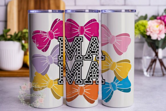 Distressed Bows Mama 20oz Tumbler Wrap Review