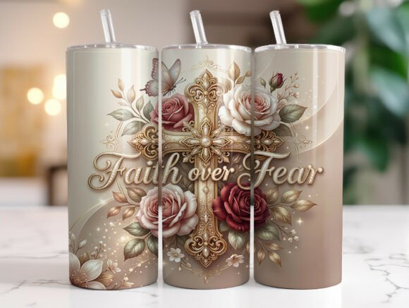 Faith Over Fear Floral Cross: A Designer's Review