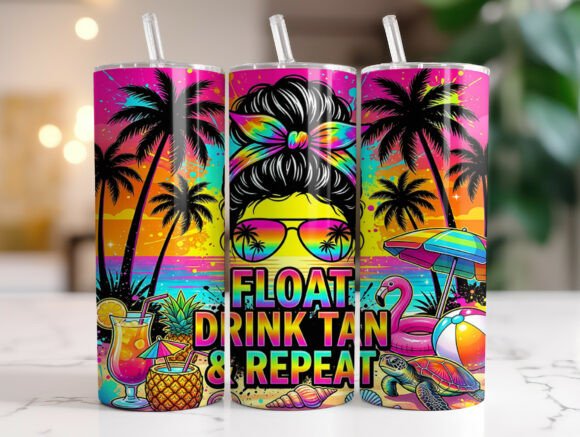 Float Drink Tan Repeat Summer Tumbler Review