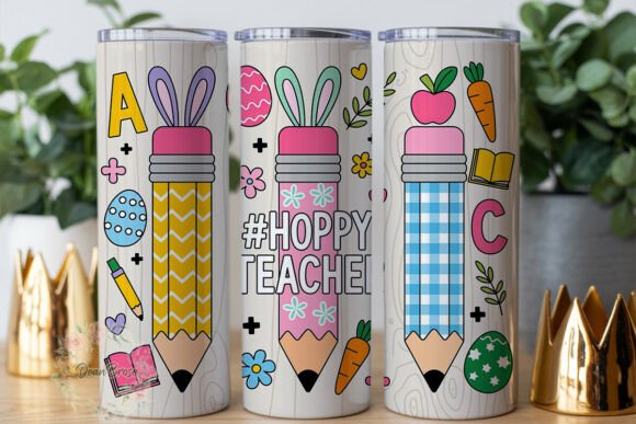 Hoppy Teacher Pencil 20oz Tumbler Wrap Review
