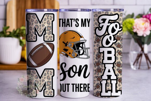Leopard Football Mom 20oz Tumbler Wrap: A Designer's Review