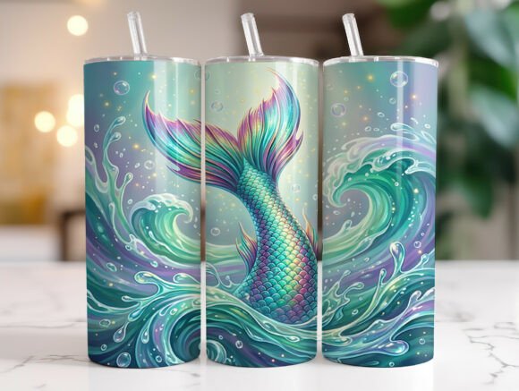 Mermaid Tails Tumbler Wrap Sublimation: A Designer's Review