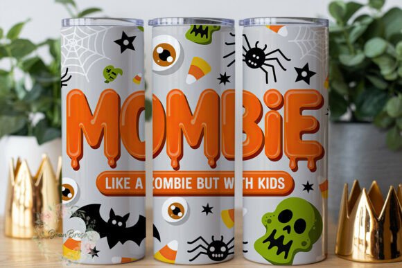 Mombie Halloween Fun 20oz Tumbler Wrap Review
