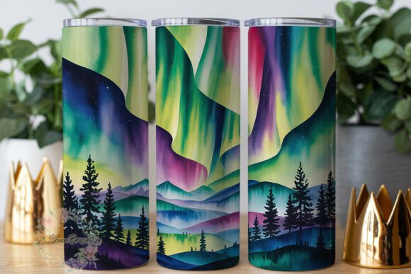 Northern Lights Mountain 20oz Tumbler Review