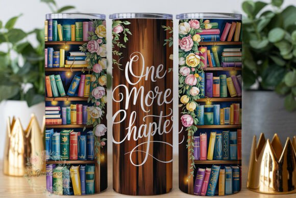 One More Chapter Book Library Tumbler Review