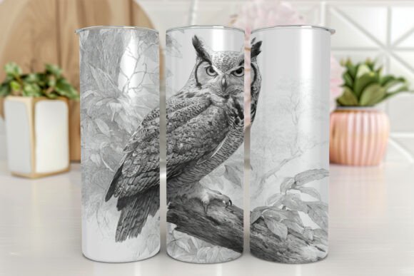 Owl Tumbler Wrap Sunflower PNG 20oz Review