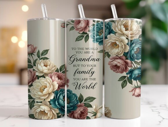 Peony Floral Grandma Quote: A Designer's Review