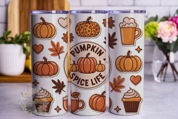 Review: Autumn Pumpkin Spice Life Tumbler Wrap P