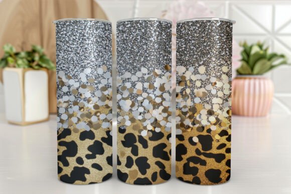 Review: Glitter Leopard Wrap for 20oz Skinny Tumblers