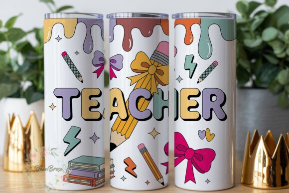 Teacher Appreciation Drip Wrap: A Designer's Review