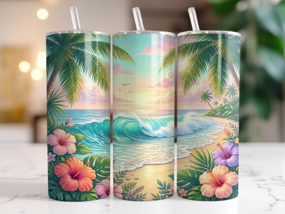 Tropical Beach Wave Hibiscus: A Designer's Review